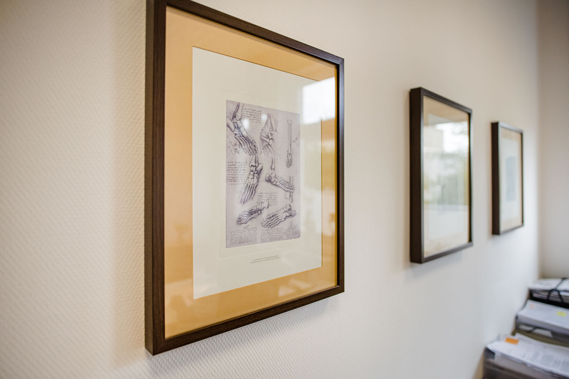 Orthopädische Zeichnungen